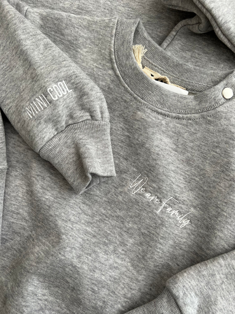 Sweat bébé / enfants 'we are Family' - MINI COOL
